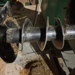 Заводской шнек проработал недолго